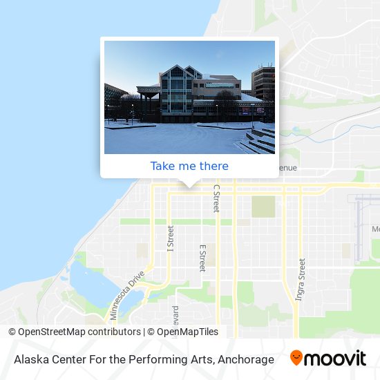 Alaska Center For the Performing Arts map