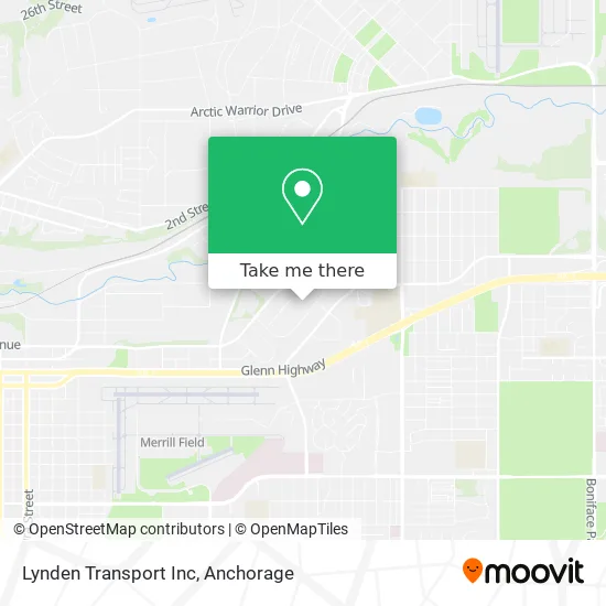 Lynden Transport Inc map