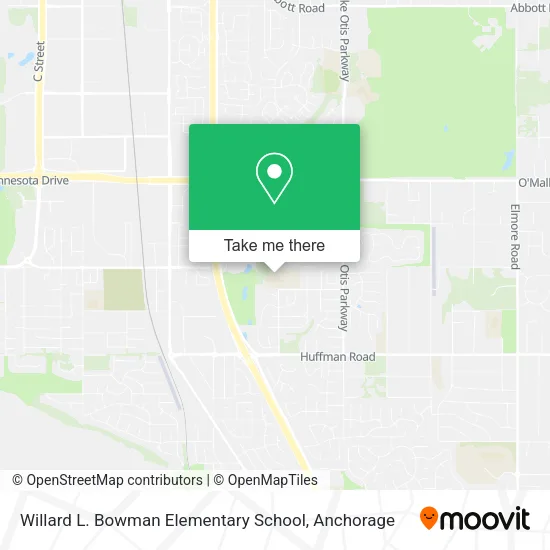 Mapa de Willard L. Bowman Elementary School