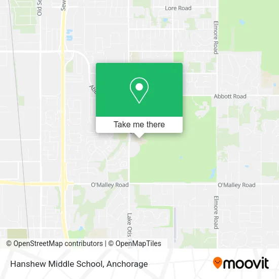 Hanshew Middle School map