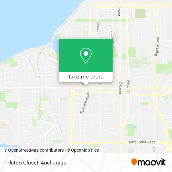 Plato's Closet map