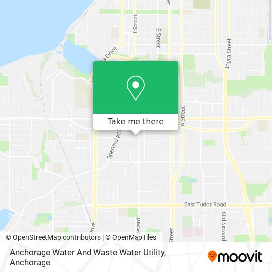 Anchorage Water And Waste Water Utility map