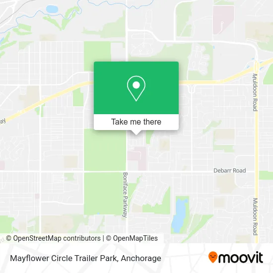 Mapa de Mayflower Circle Trailer Park