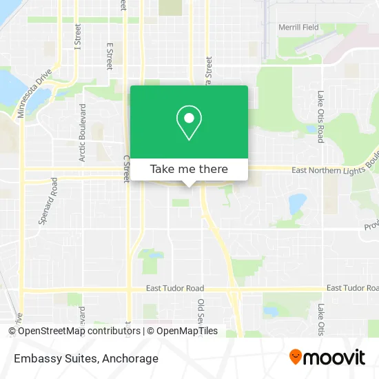 Embassy Suites map