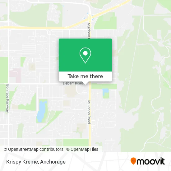 Krispy Kreme map