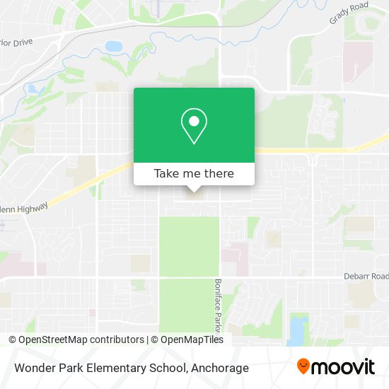 Mapa de Wonder Park Elementary School