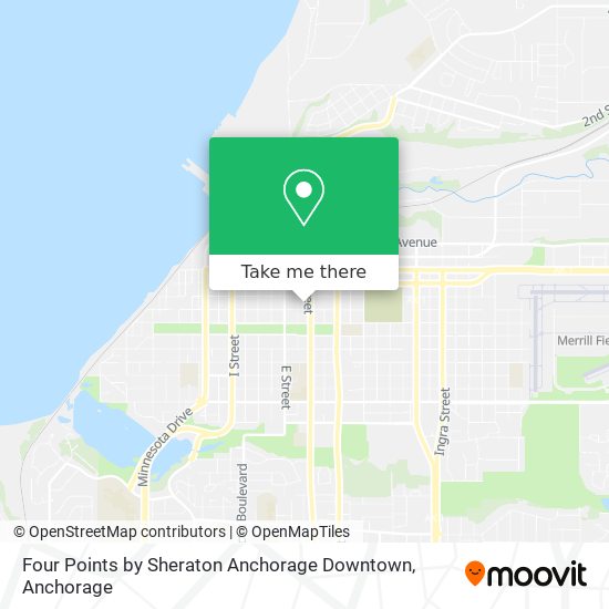Mapa de Four Points by Sheraton Anchorage Downtown