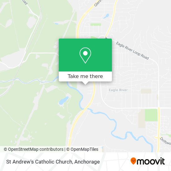 St Andrew's Catholic Church map