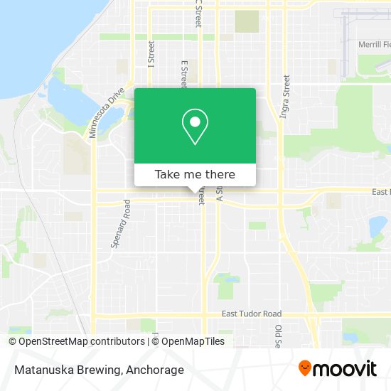 Matanuska Brewing map