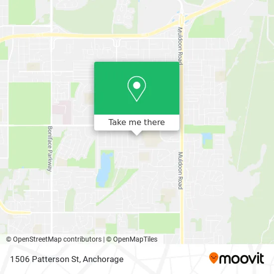 1506 Patterson St map