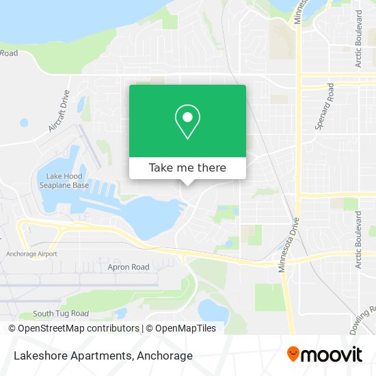 Lakeshore Apartments map