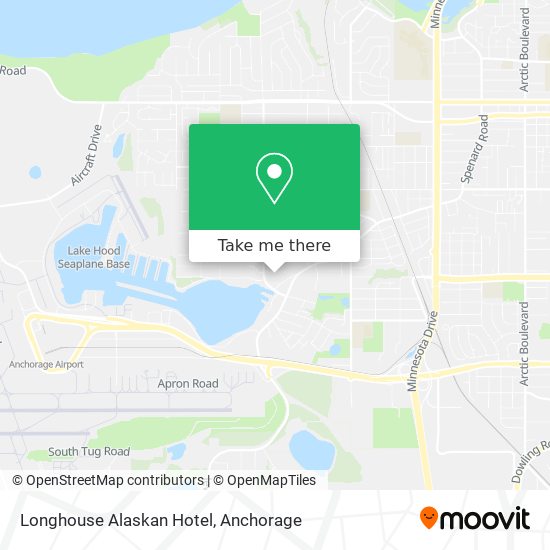 Mapa de Longhouse Alaskan Hotel