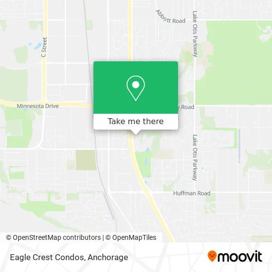 Eagle Crest Condos map
