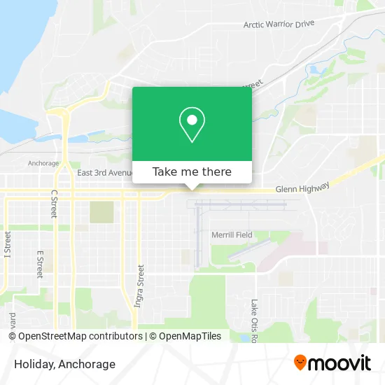 Holiday map