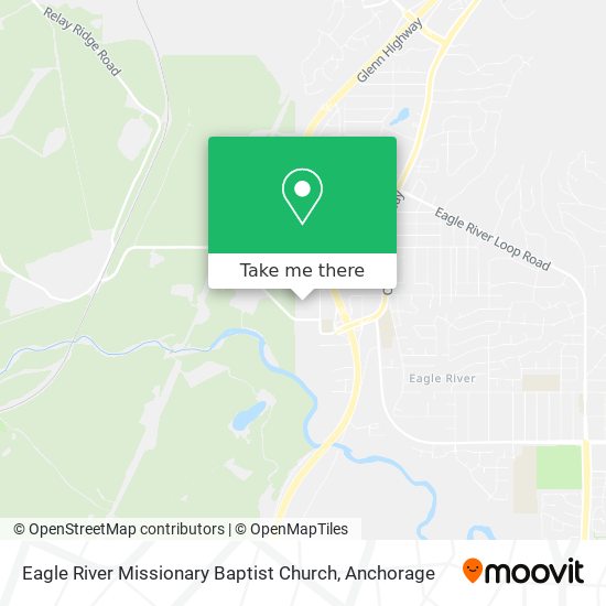 Eagle River Missionary Baptist Church map