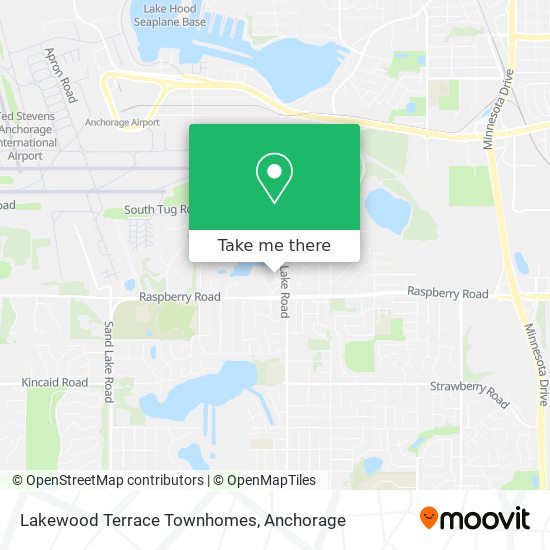 Lakewood Terrace Townhomes map