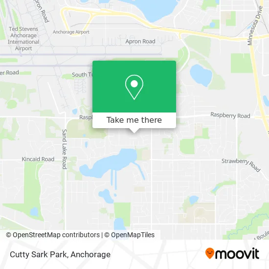 Cutty Sark Park map
