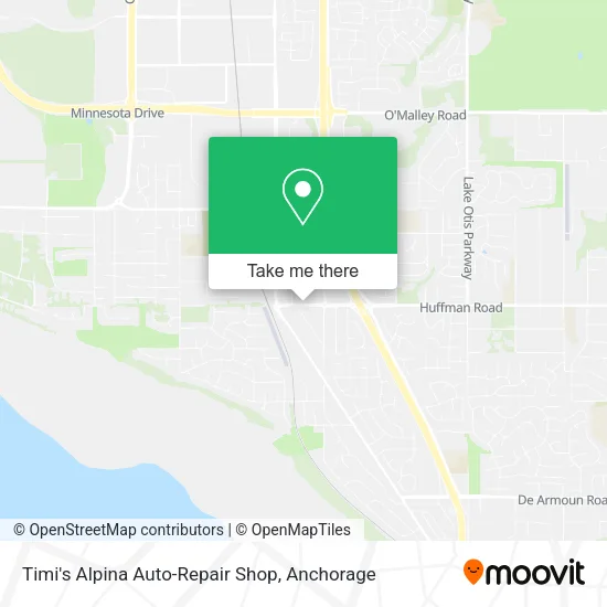 Timi's Alpina Auto-Repair Shop map