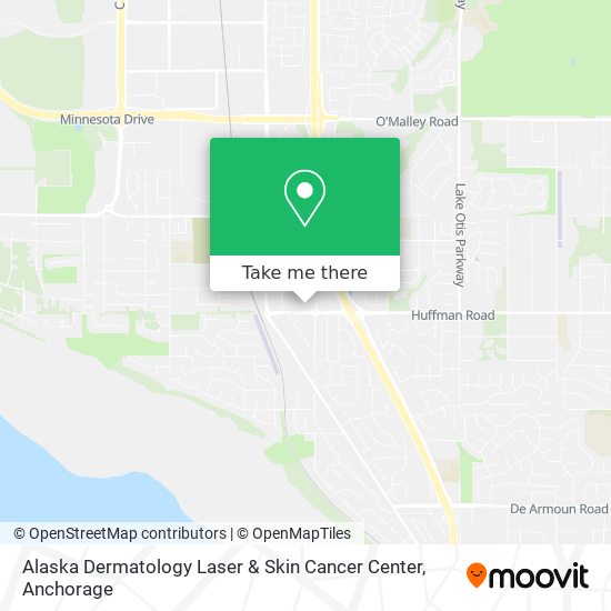 Mapa de Alaska Dermatology Laser & Skin Cancer Center
