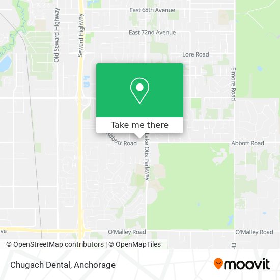 Mapa de Chugach Dental