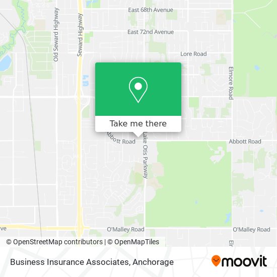 Business Insurance Associates map