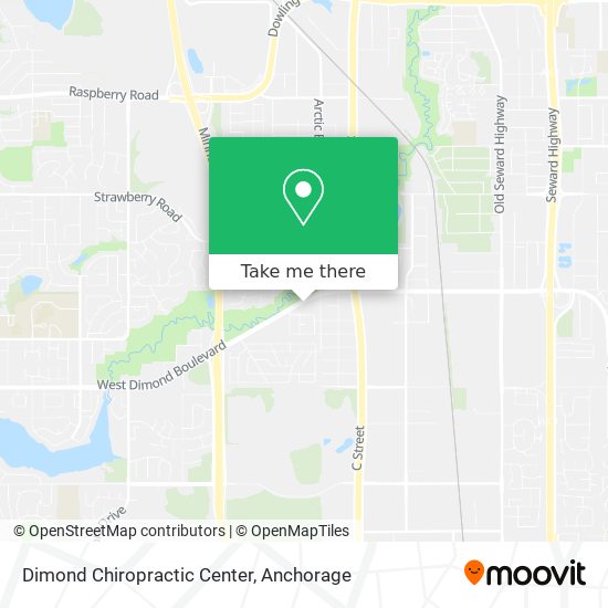 Dimond Chiropractic Center map