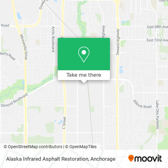 Mapa de Alaska Infrared Asphalt Restoration