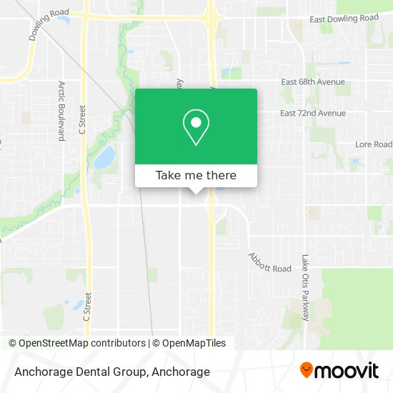 Anchorage Dental Group map