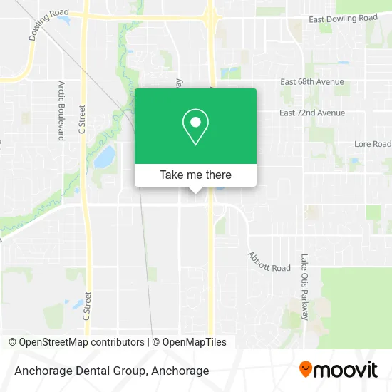 Anchorage Dental Group map