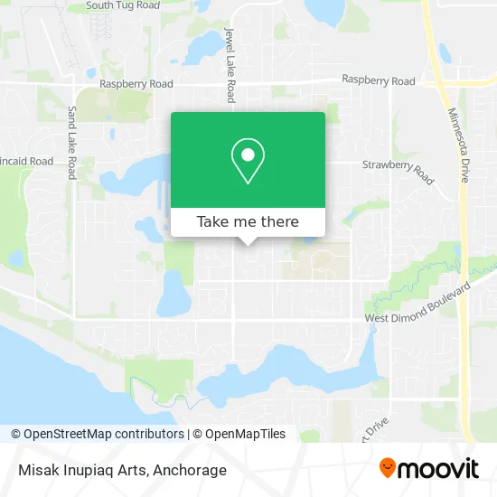 Misak Inupiaq Arts map