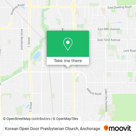 Korean Open Door Presbyterian Church map