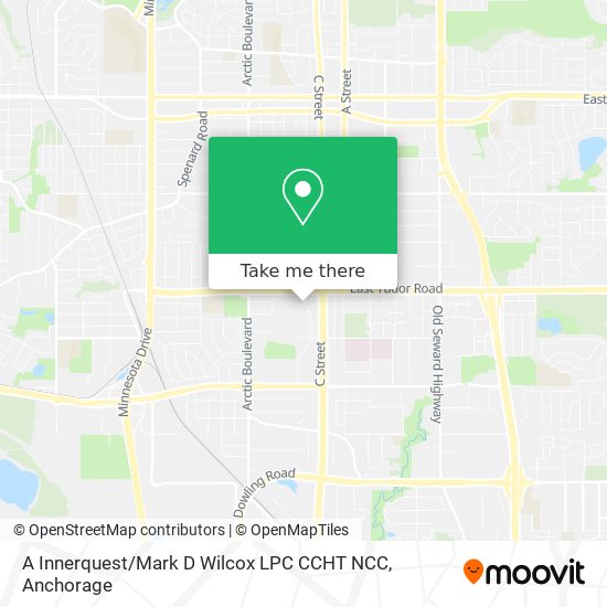 A Innerquest / Mark D Wilcox LPC CCHT NCC map