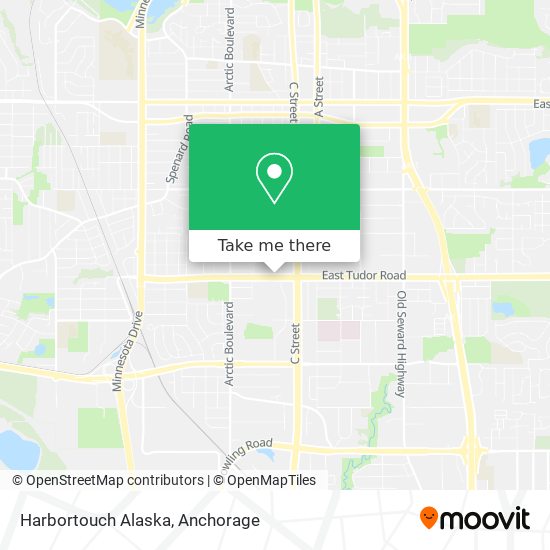 Harbortouch Alaska map