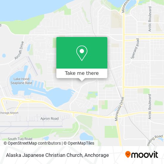 Alaska Japanese Christian Church map