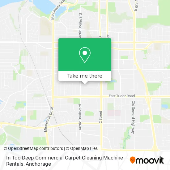 In Too Deep Commercial Carpet Cleaning Machine Rentals map