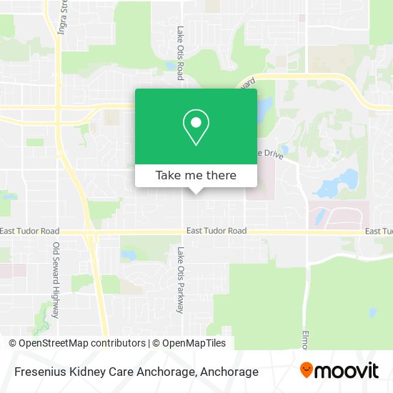 Mapa de Fresenius Kidney Care Anchorage