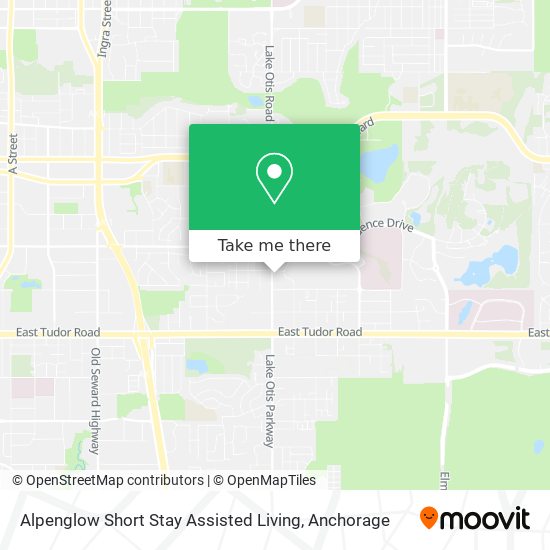 Alpenglow Short Stay Assisted Living map