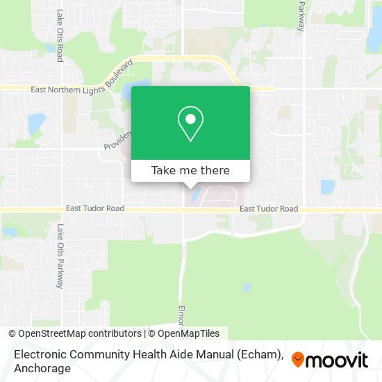 Mapa de Electronic Community Health Aide Manual (Echam)