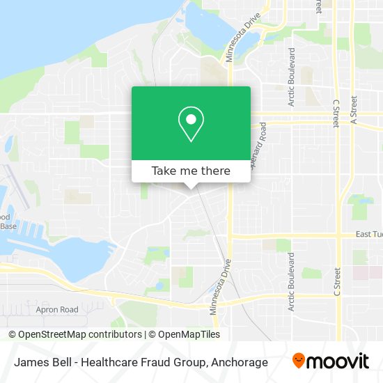 James Bell - Healthcare Fraud Group map