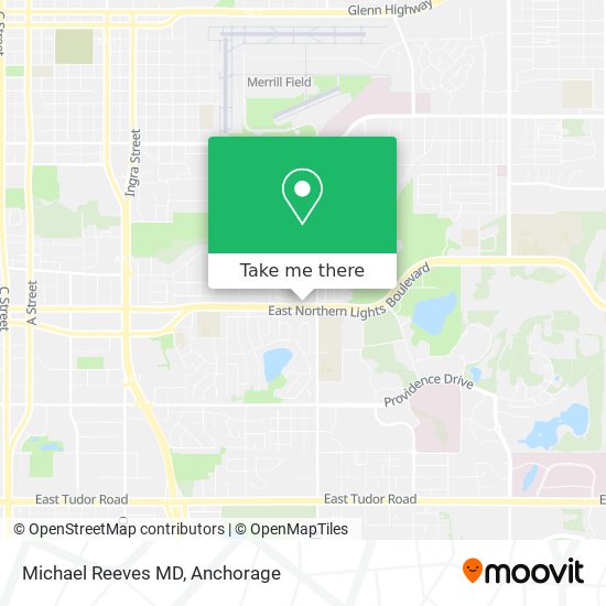 Michael Reeves MD map