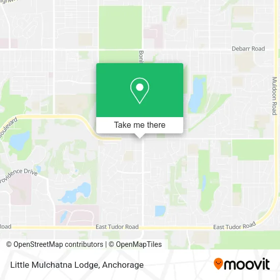 Little Mulchatna Lodge map