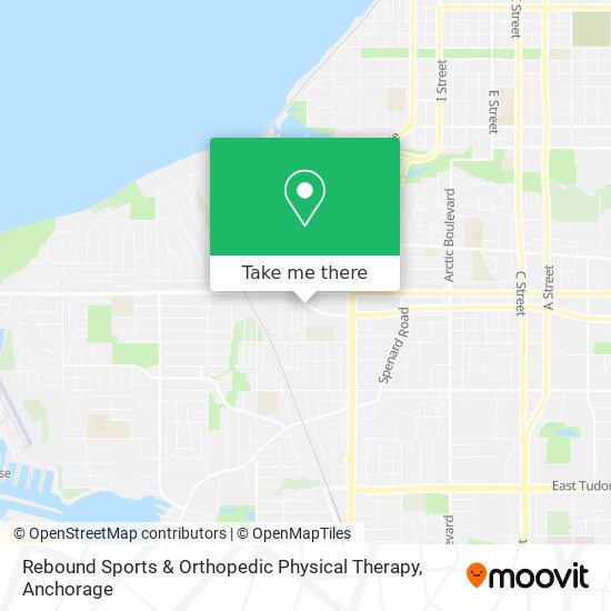 Rebound Sports & Orthopedic Physical Therapy map