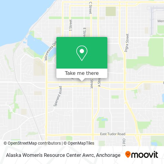 Alaska Women's Resource Center Awrc map