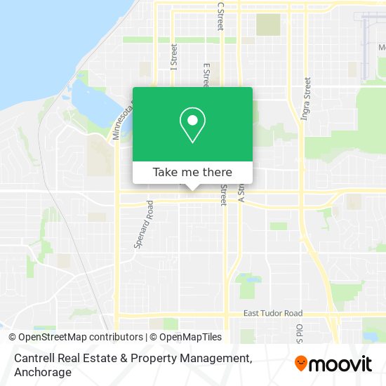 Cantrell Real Estate & Property Management map