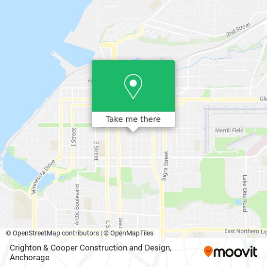 Mapa de Crighton & Cooper Construction and Design
