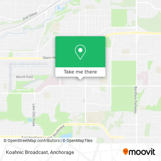 Koahnic Broadcast map