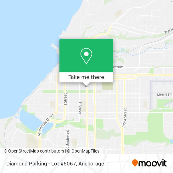 Diamond Parking - Lot #5067 map