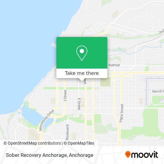 Sober Recovery Anchorage map