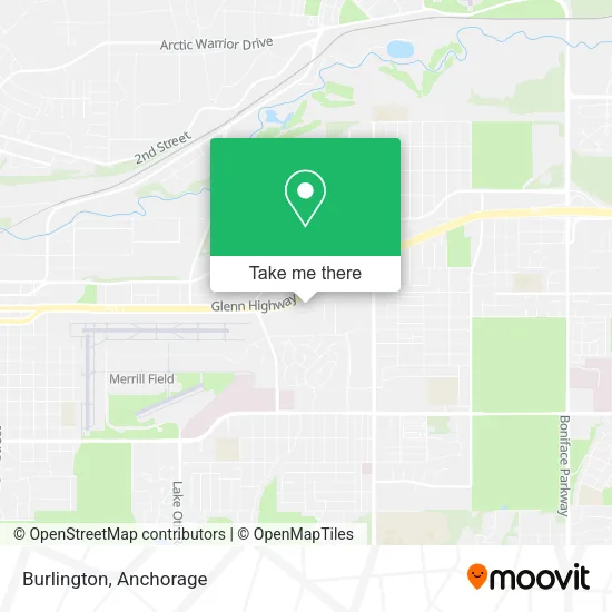 Burlington map