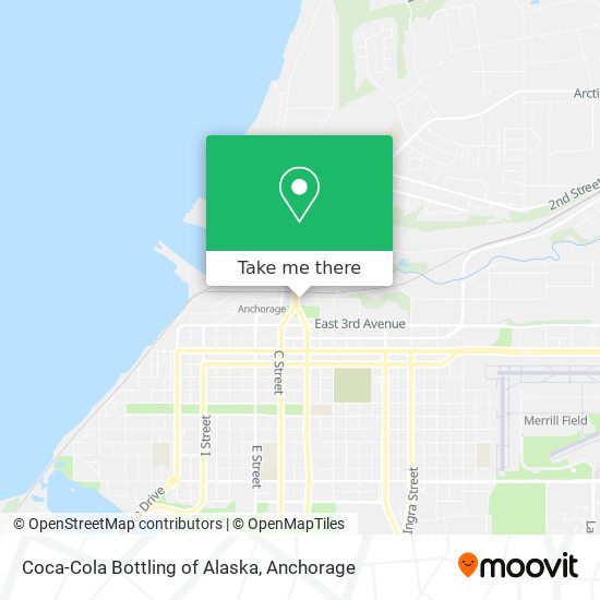 Mapa de Coca-Cola Bottling of Alaska